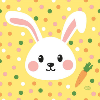 Duni Easter napkins hoppy Easter 33x33 cm