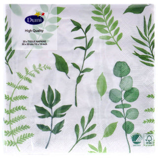Duni napkins greenery 33x33 cm