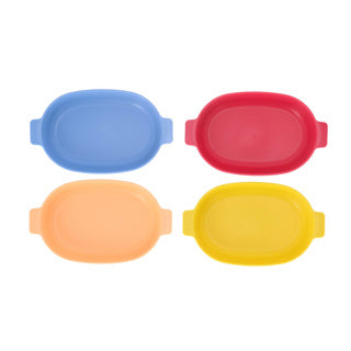 Norlander plates oval 24cm set of 4