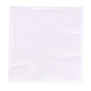 Duni napkins white 33x33 cm