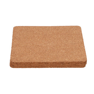 Cork coaster set of 3