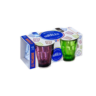 Tumbler picardie assorti 25 cl 4 stuks | 2 stuks