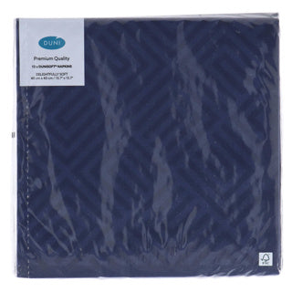 Duni napkins mosaic dark blue 40x40 cm