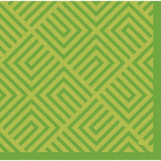 Duni napkins mosaic kiwi 40x40 cm