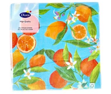 Duni napkins lemon tree 33x33 cm