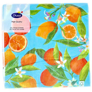 Duni napkins lemon tree 33x33 cm