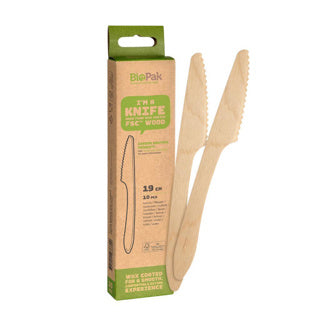 Duni knives 10 pieces wood