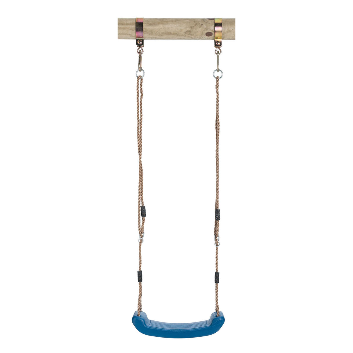 Swinging swing seat plastic blue pp10