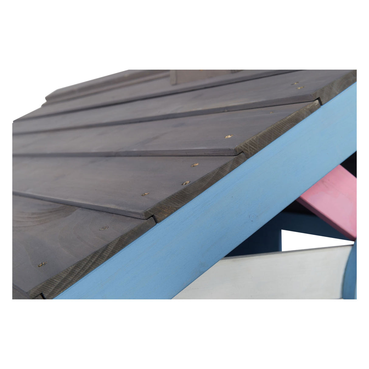 Swinging wooden playhouse ICECREAM