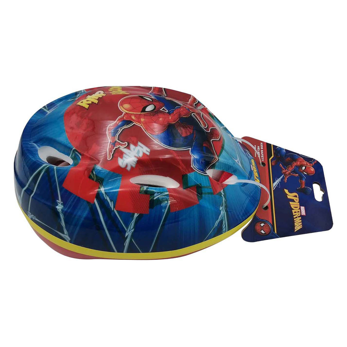 Biicle Helmet Spider-Man Boys 51-55 cm Blauww Red