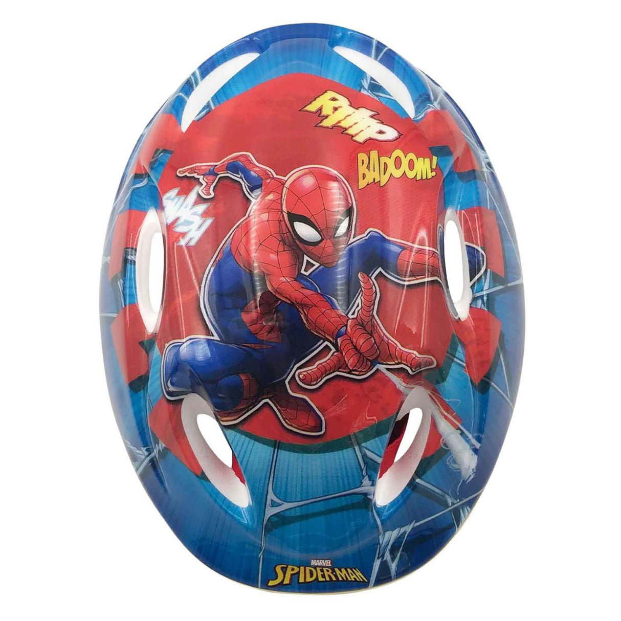 Biicle Helmet Spider-Man Boys 51-55 cm Blauww Red