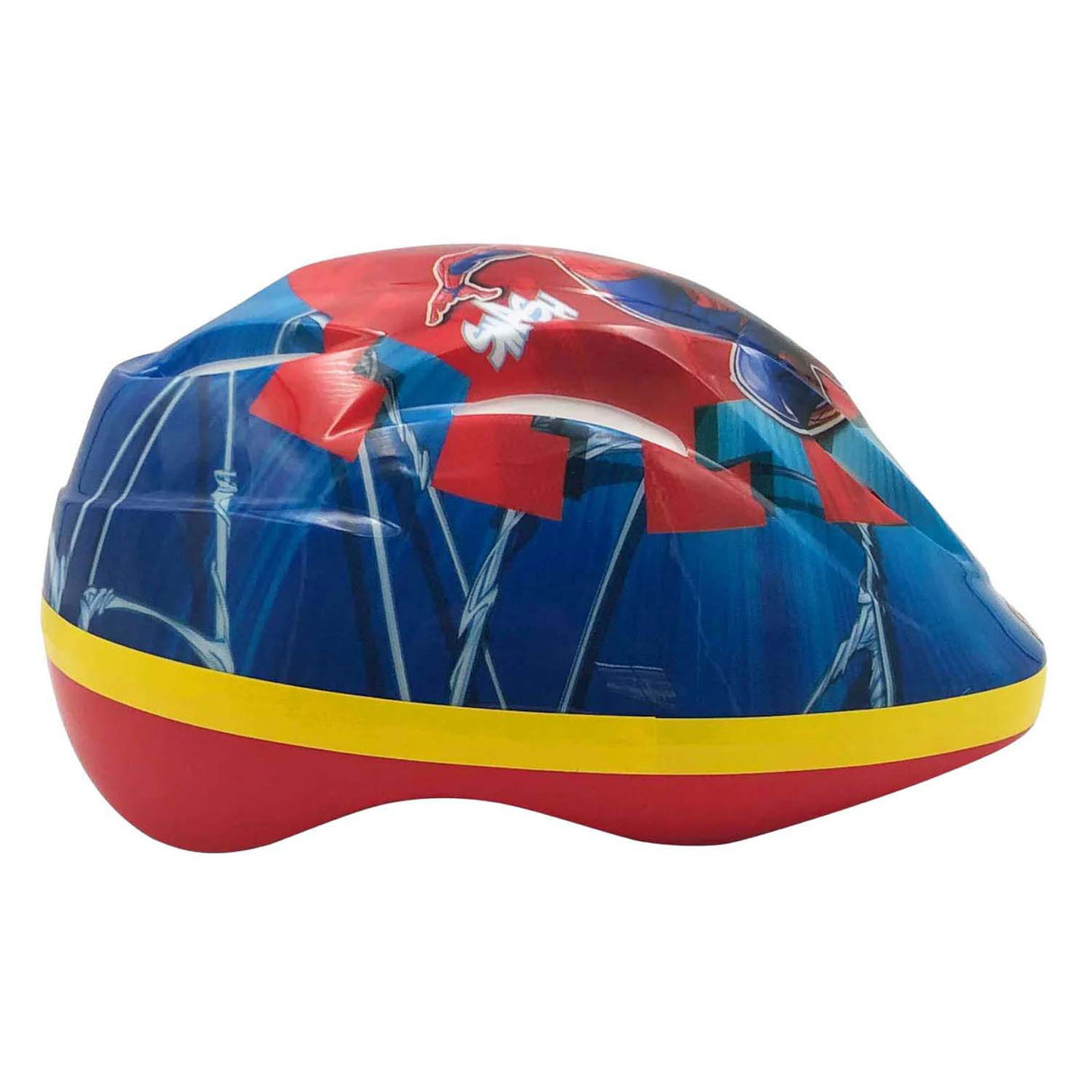 Biicle Helmet Spider-Man Boys 51-55 cm Blauww Red