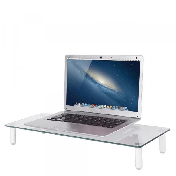 Neomounts NSMonitor10 LCD CRT-skærm Standardløfter, 25 kg Max, Transparent Modern Desi