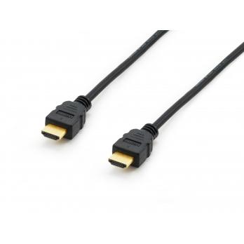Ausrüstung 119351 HDMI2.0 Kabel, 4K@50 60 Hz (2160p) HDMI Typ-A, M-> M, 18GBS, 18 GB S, 3M, Schwarz