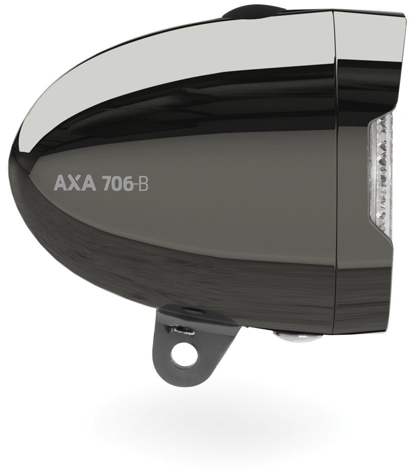 Axa koplamp 706 15 lux - zwart