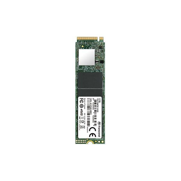 Transcend ts256gmte110s 110s pcie ssd, nvme pcie 3x4, 256gb, 3d nand, 1500 400 mb s, 90k iops