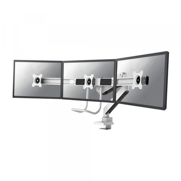 NeoMounts NeoMounts NM-D775DX3WHITE Flat Screen Desk Mount, 17-27, 6 kg, 100x100 mm, bílá