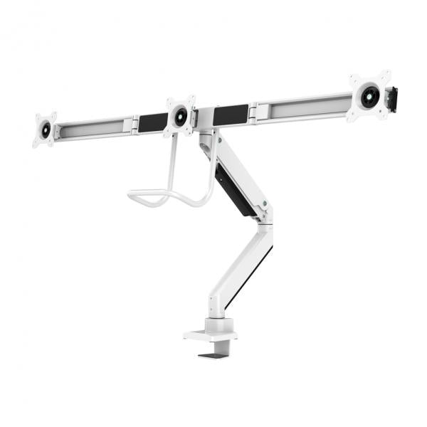 NeoMounts NeoMounts NM-D775DX3WHITE Flat Screen Desk Mount, 17-27, 6 kg, 100x100 mm, bílá