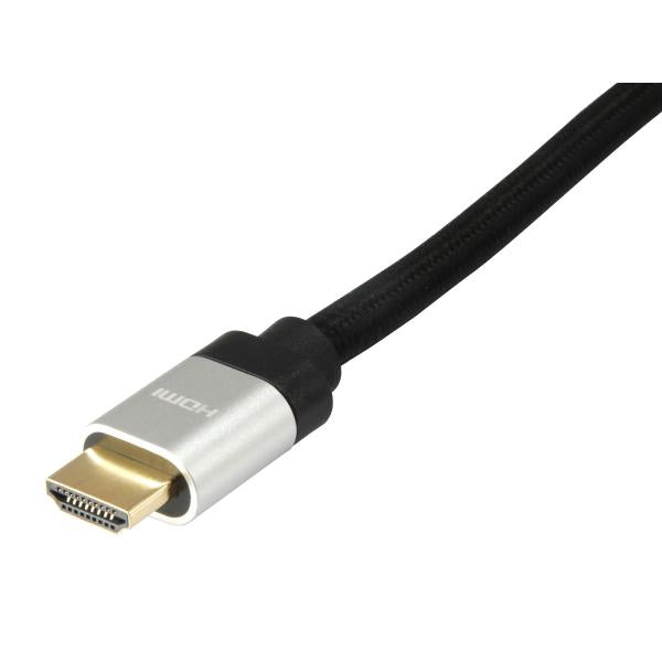 Equip 119380 hdmi 2.1 ultra high speed cable, hdmi type-a -> hdmi type-a, 48 gbit s, arc, 1m, black