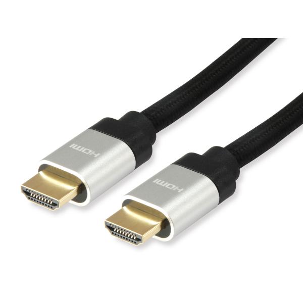 Equip 119380 hdmi 2.1 ultra high speed cable, hdmi type-a -> hdmi type-a, 48 gbit s, arc, 1m, black