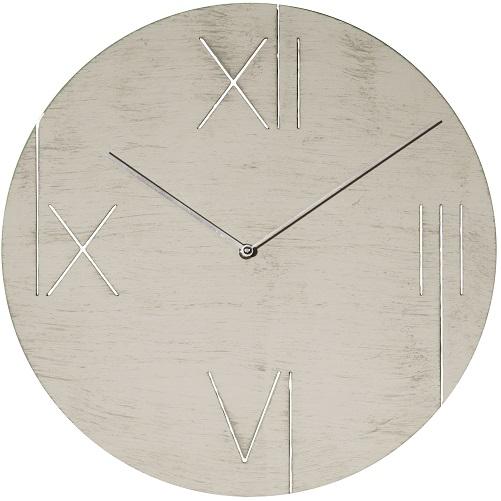 Nextime Klok 3104wi Galileo, Ø43 cm, muro, vecchio bianco