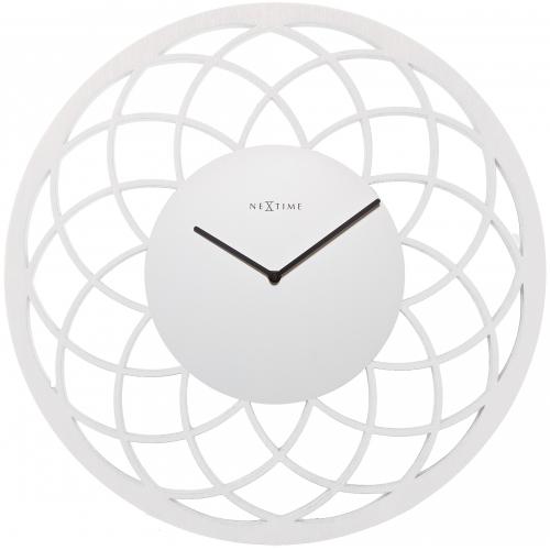 Nextime Klok 3115wi Big Dreamcatcher, Ø60 cm, muro, bianco
