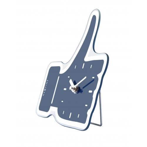 Nexttime Auer 5185bl Mini Daumen erop, 20,5x21, Wand, blo Sëlwer