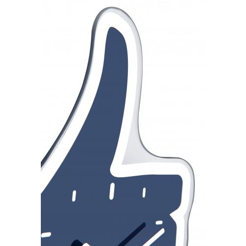 Nexttime Auer 5185bl Mini Daumen erop, 20,5x21, Wand, blo Sëlwer