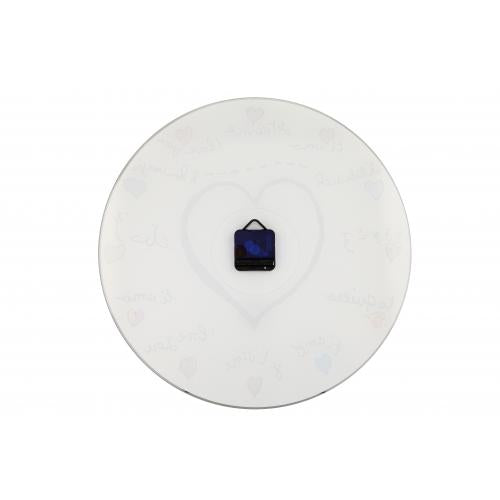 Nexttime Auer 8030 Lovende Dir, ø43 cm, Mauer, wäiss Multi-Faarf