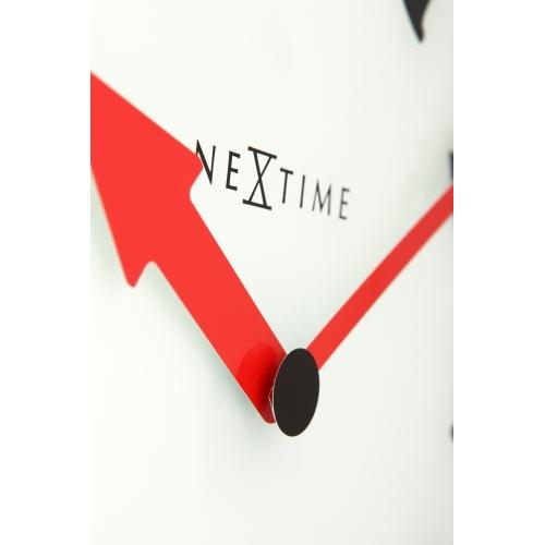 Nexttime clock 8151 boy, ø43 cm, wall, white blue black red