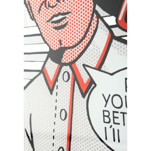 Hodiny Nexttime 8167 delux večeře, 43x43cm, nástěnné, vícebarevné