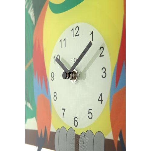 Nestetidsklokke 8168 lorre, ø43 cm, vegg, flerfarget