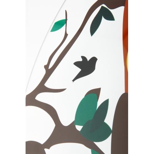 Nestetidsklokke 8169 oohoo, ø43 cm, vegg, flerfarget