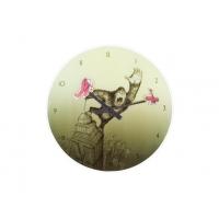 Nexttime ur 8633 king kong, ø43 cm, væg, grøn