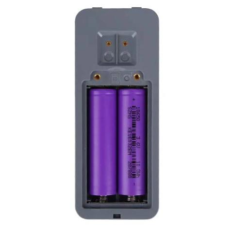 Is sraith de 2 chadhnraí litiam-ian in-athluchtaithe de chineál 18650 é Woox r18650