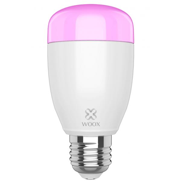 Ampoule LED intelligente Woox R5085 Diamond, E27, LED RVB, 6 W, 500 lumes, 2 700 ~ 6 500 K