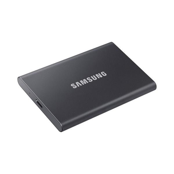 Samsung mu-pc500t ww t7 bærbar SSD, 500 GB, USB type-c, 3.2 gen 2, 1000 MB s, passord, grå