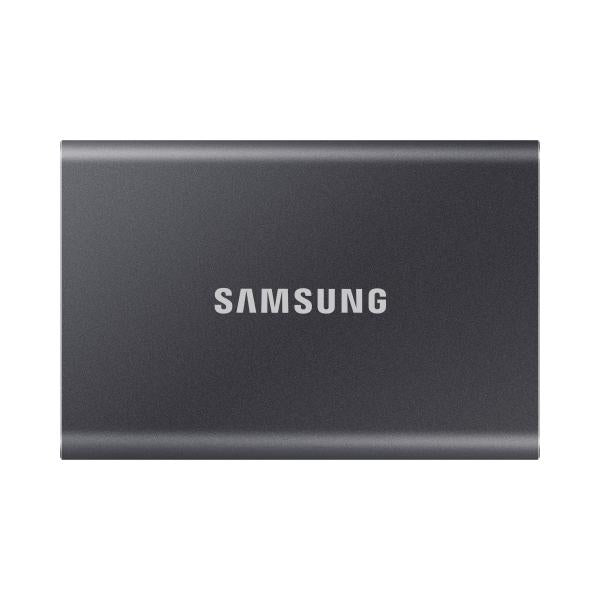 Samsung mu-pc500t ww t7 bærbar SSD, 500 GB, USB type-c, 3.2 gen 2, 1000 MB s, passord, grå