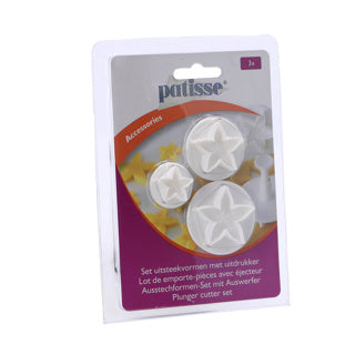Patisse set modelčkov za piškote z modelčkom 3-delni | 4 kosi
