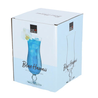 Royal Leerdam blue hawaii glass set 4 | 4 kusy