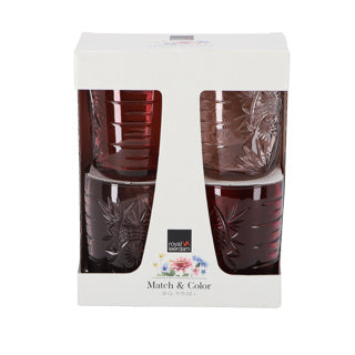 Royal Leerdam Match Color Pink zestaw 4 | 6 sztuk