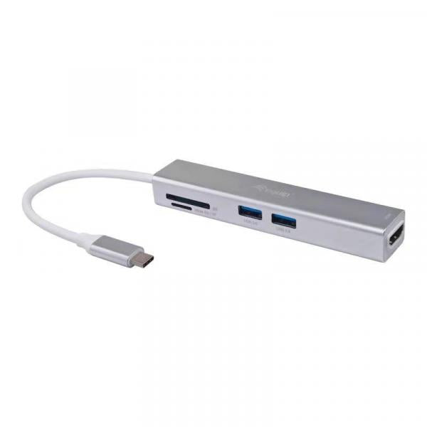 Equipar adaptador multifuncional 133480usb-c 5 en 1