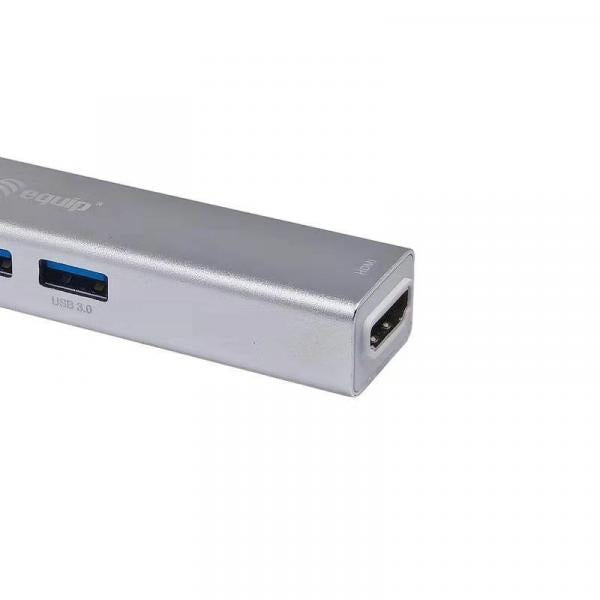 Equipar adaptador multifuncional 133480usb-c 5 en 1