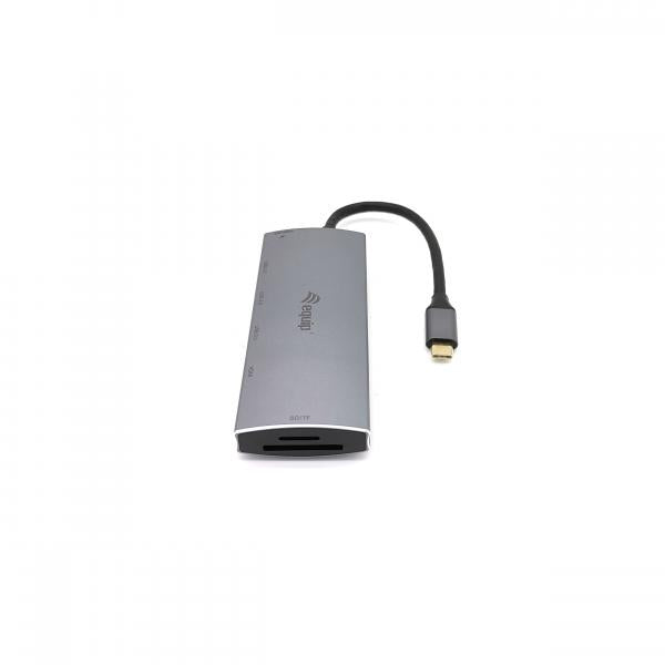 Equip 133482 USB-C 7in 1 Adaptador multifuncional