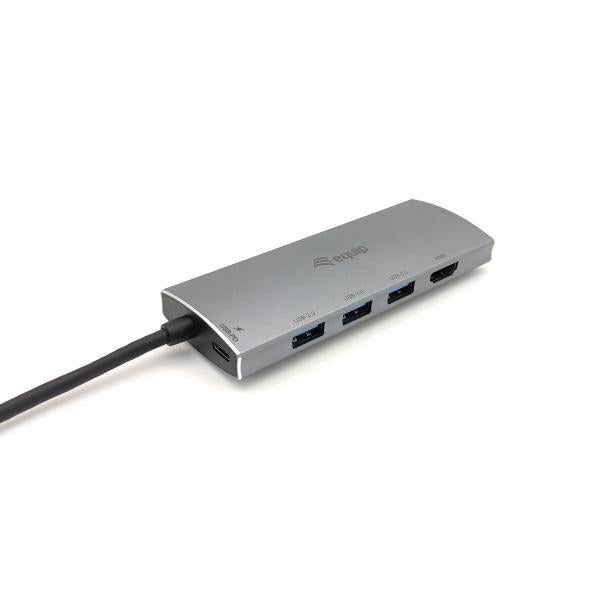 Equip 133482 USB-C 7in 1 Adaptador multifuncional