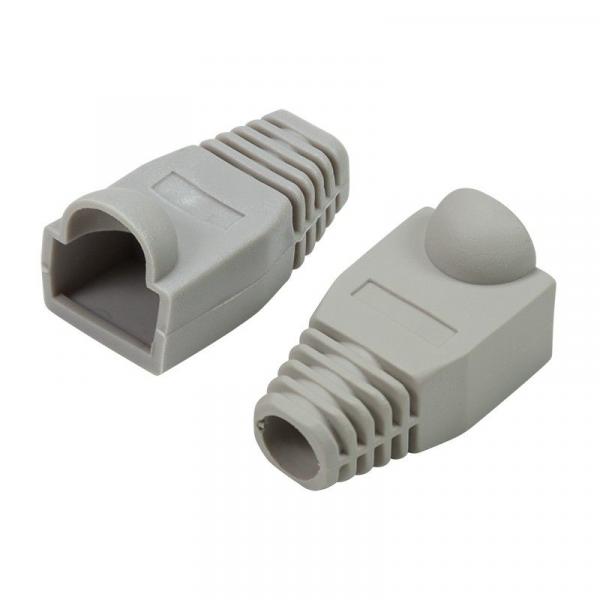 Equip 151177 gaine de câble pour connecteur rj45, gris, lot de 100 pièces