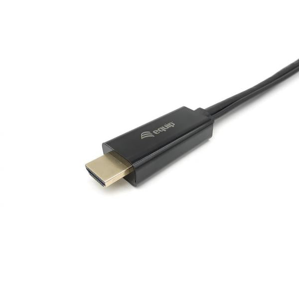 Equipaggia 119039 adattatore da HDMI a DisplayPort, 0,15 m, HDMI tipo A (standard) DisplayPort, maschio, dritto