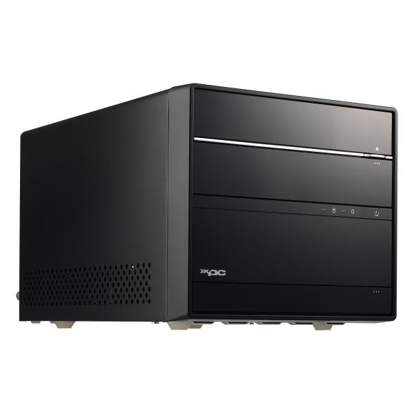 Sukkula sh570r6 musta xpc kuutio pc barebone, intel h570, lga 1200, ddr4, 2x lan, 2x m.2, 300 w