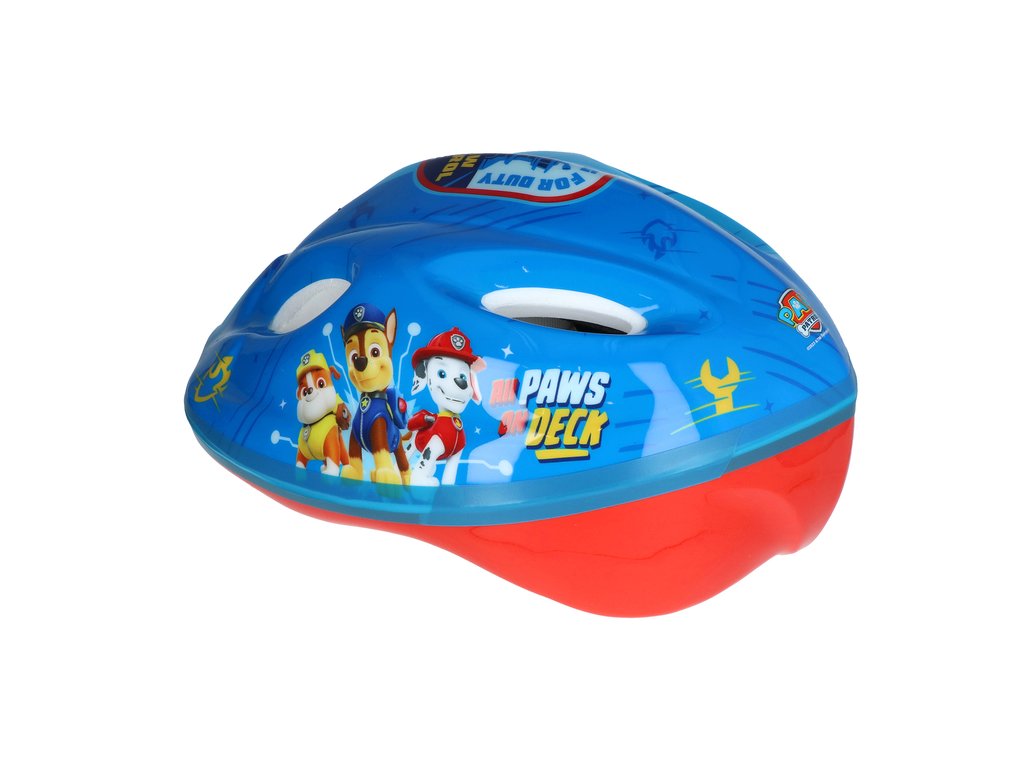 Casco per biciclette Nickelodeon Boys Blue Red Size 52-56 cm
