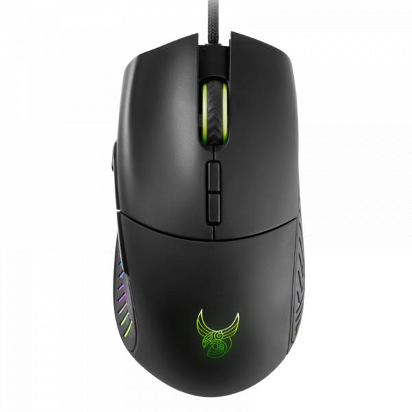 L33t gaming 160383 gungnir gaming mouse. 8 buttons, 16.000dpi, ergonomic, rgb